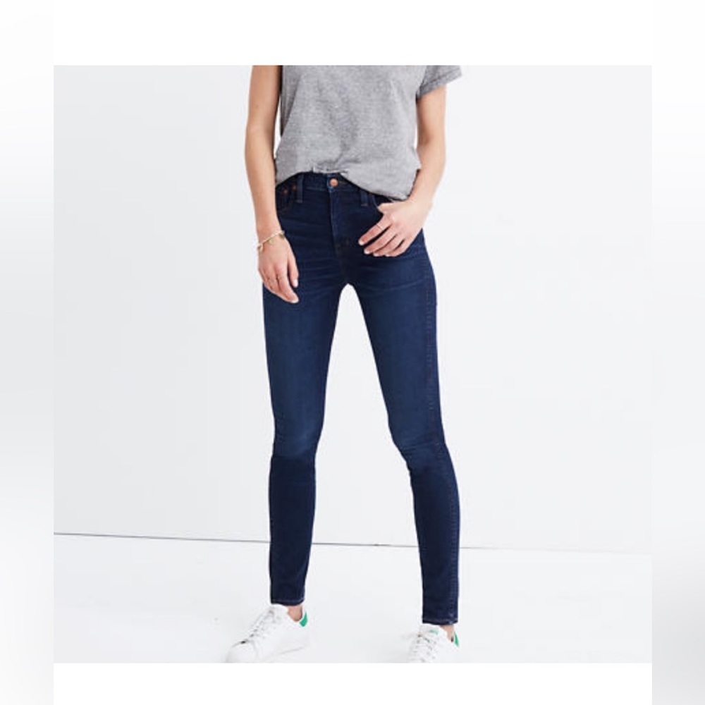 Madewell 10” high rise skinny jean